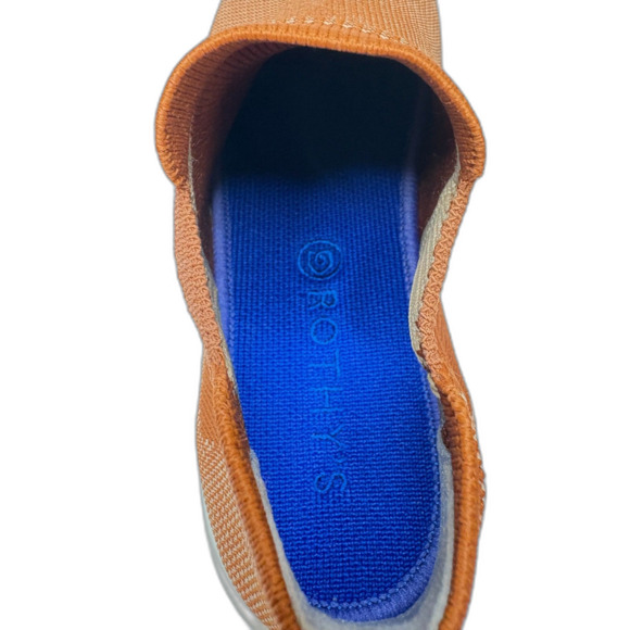 ROTHY'S  Chelsea Fawn Orange White Slip On High Top Casual Shoes  Womens Size 8 - Picture 8 of 12